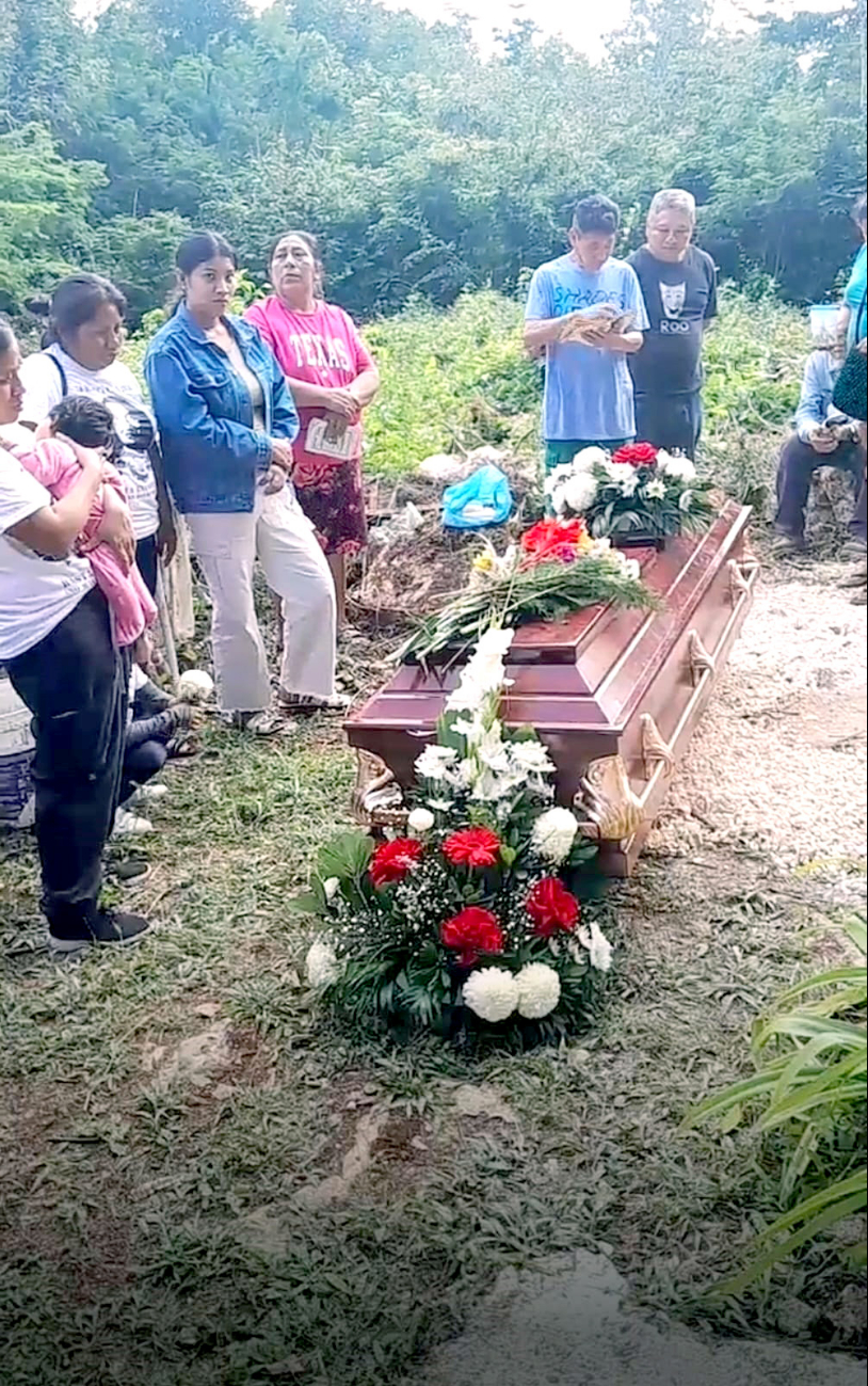 Francisca Mariner volvió a su casa en humilde féretro.