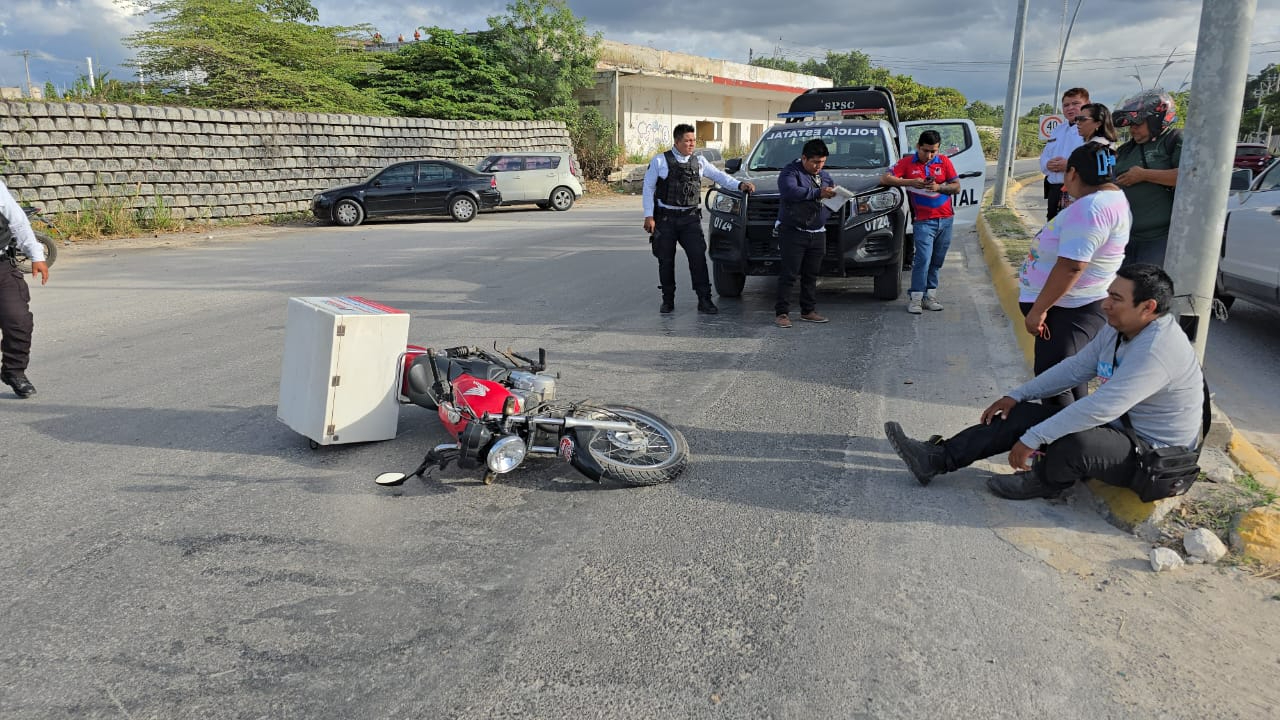 En la Avenida Héroe de Nacozari se registró otro incidente.