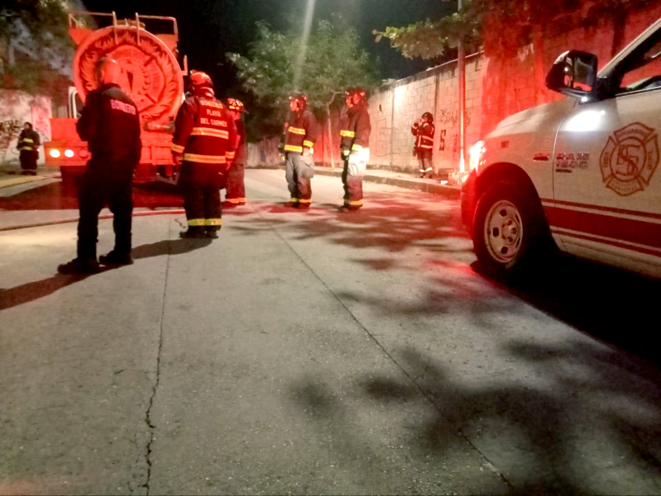 En Playa del Carmen también se registró otro incendio