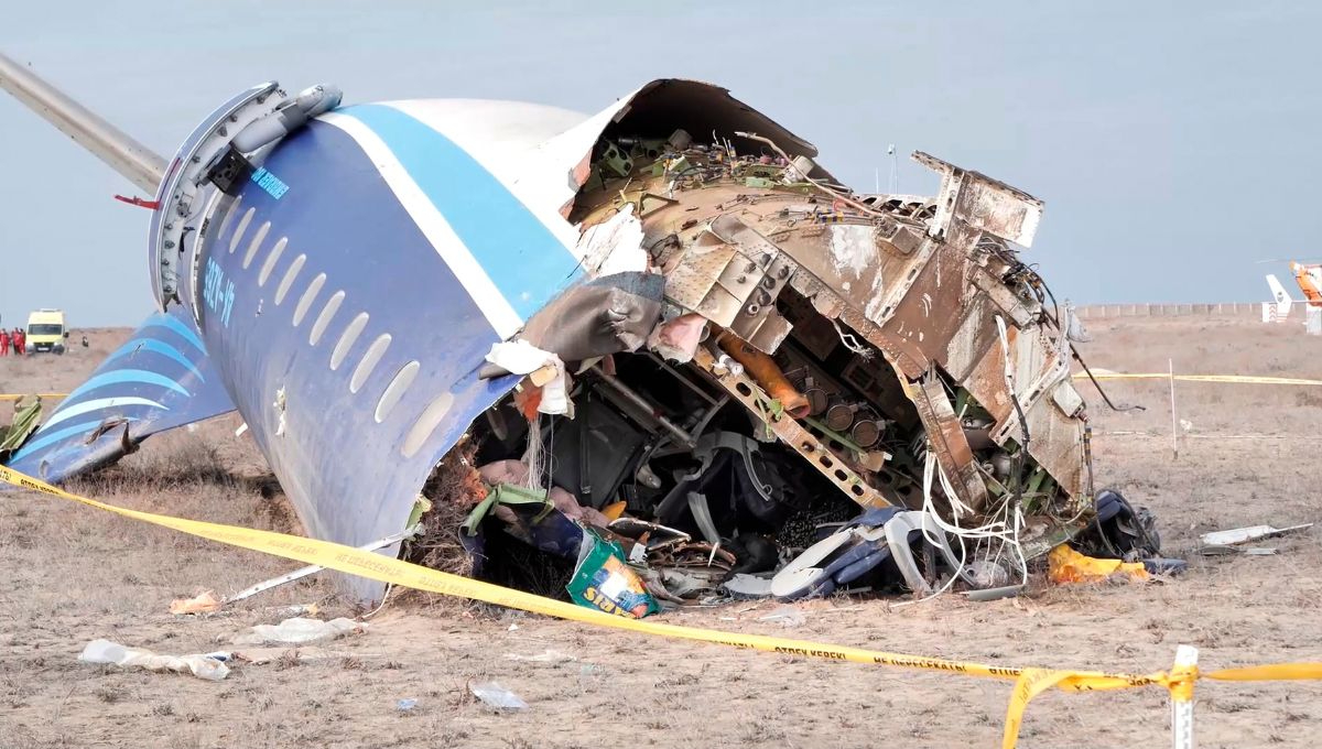 “¡Se ha perdido el control!", fue el último mensaje del capitán a cargo del vuelo de Azerbaijan Airlines