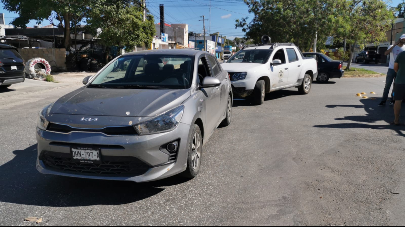 Choque provocó caos vial