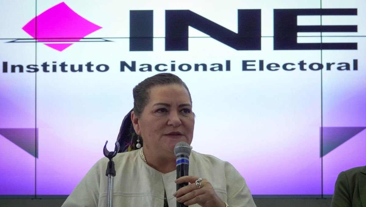 Guadalupe Taddei Zavala, consejera presidenta del Instituto Nacional Electoral (INE)