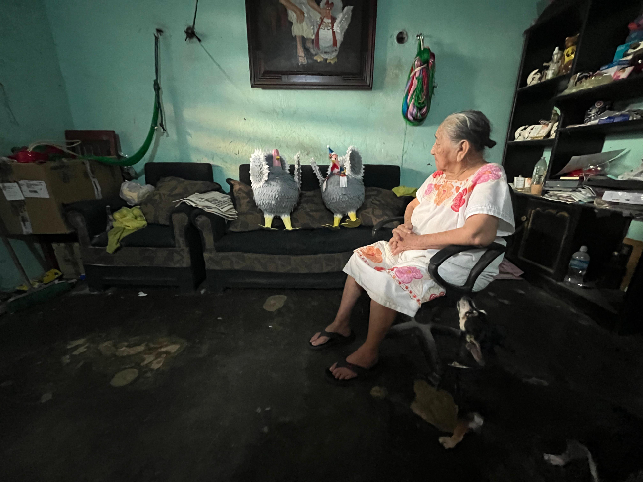 Doña Mechita, la yucateca de 95 años que conquista con sus piñatas