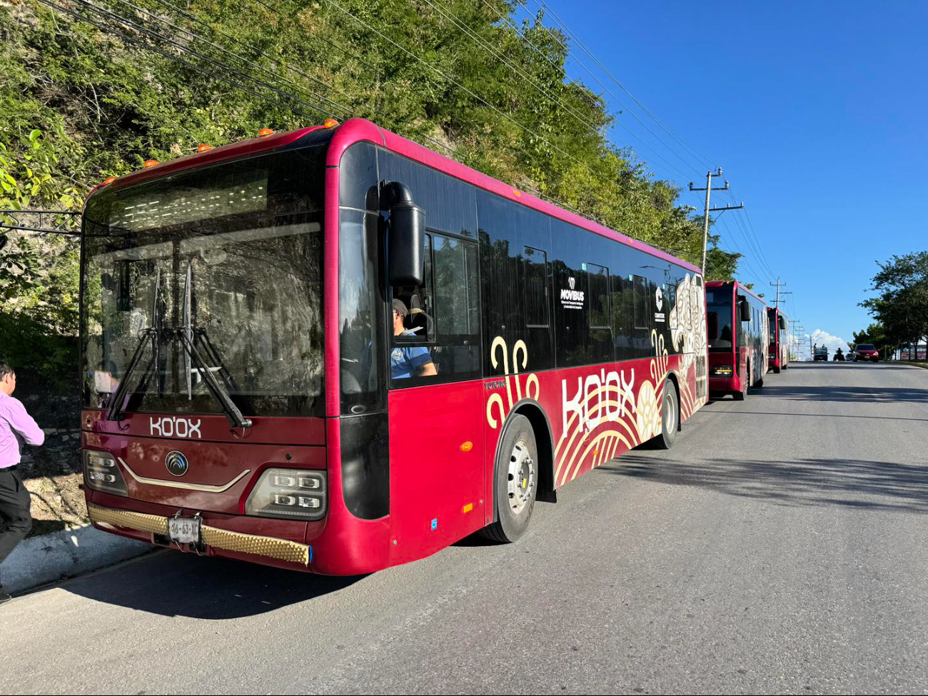 El sistema de transporte Ko’ox estará en funciones a partir del primero de febrero