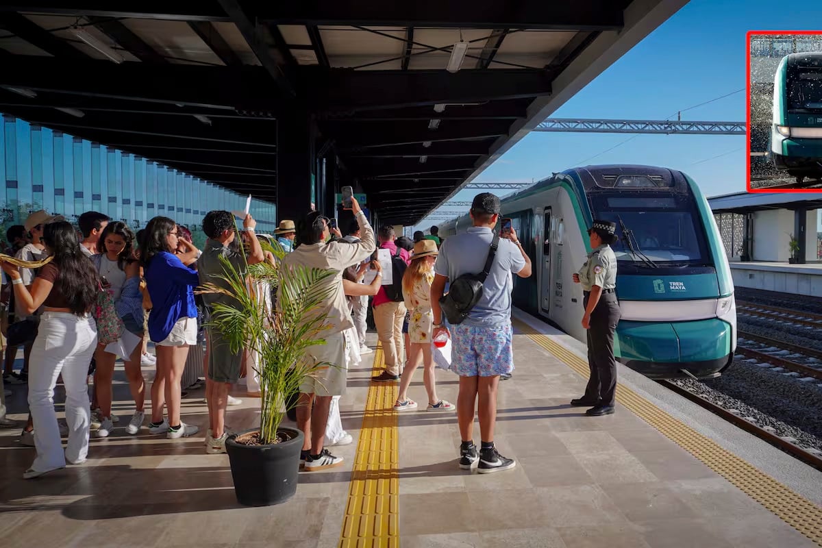 Los visitantes nacionales han adoptado el Tren Maya como medio de transporte por el Sureste del país