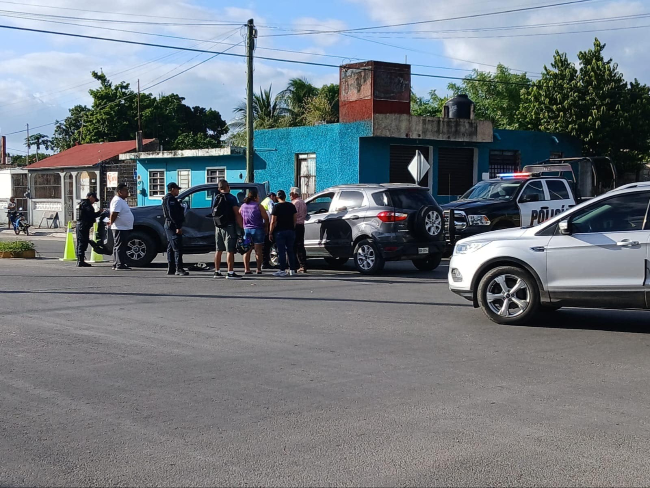 Autoridades llegaron a evaluar el accidente.