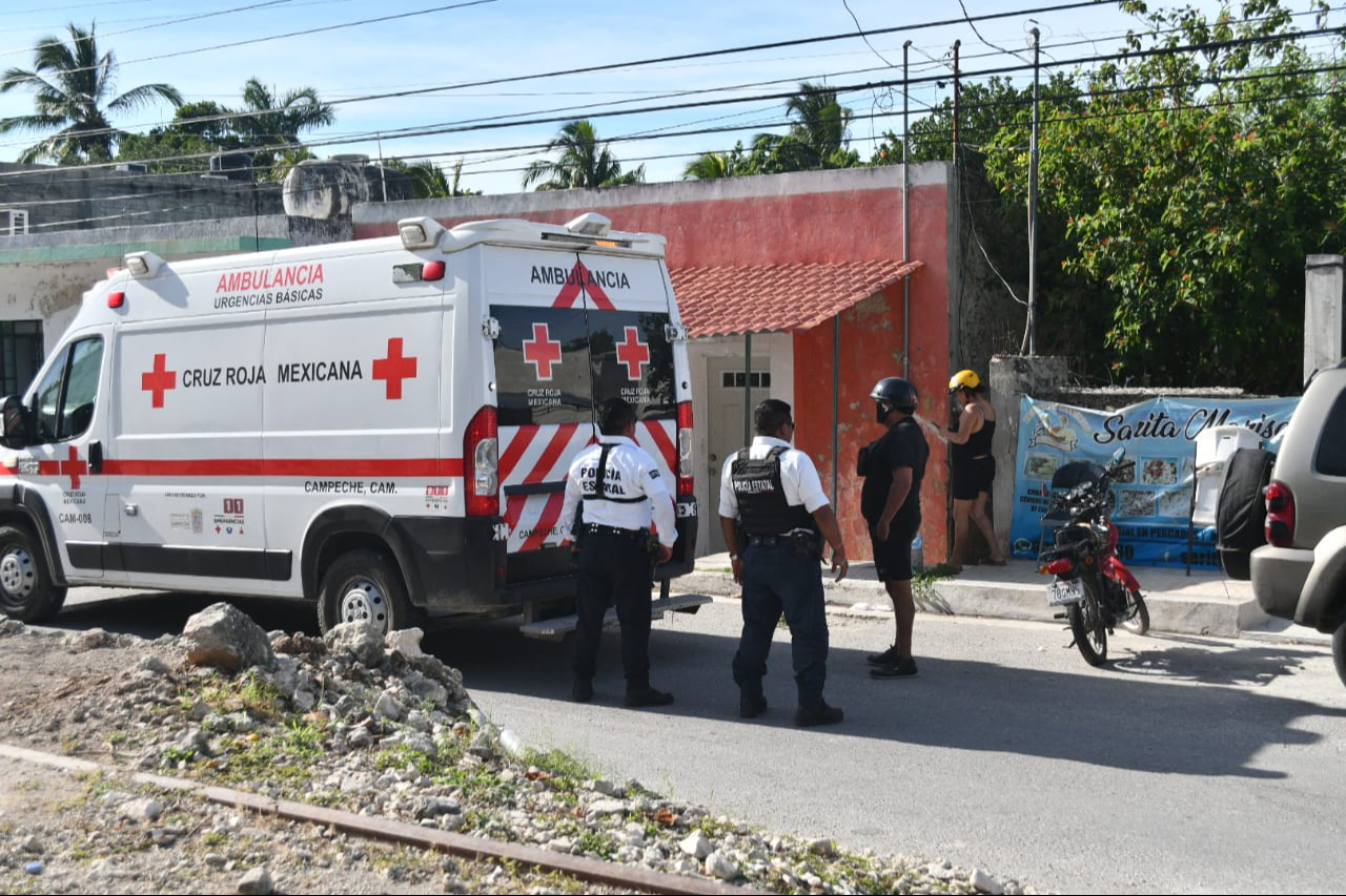 Explosión de neumático causa accidente en Campeche