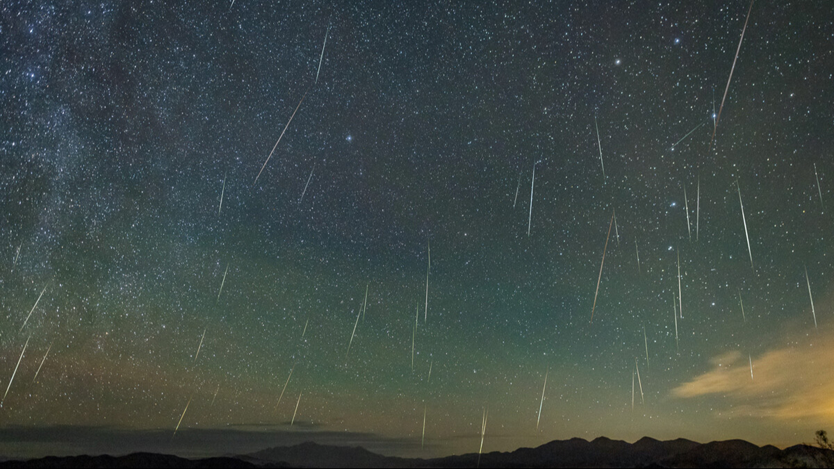 La lluvia de meteoros de las Gemínidas despedirá el año iluminando el cielo nocturno