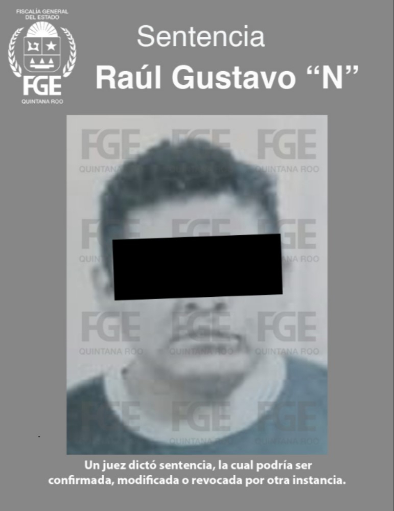 Raúl Gustavo "N". es condenado a más de 25 años por homicidio.