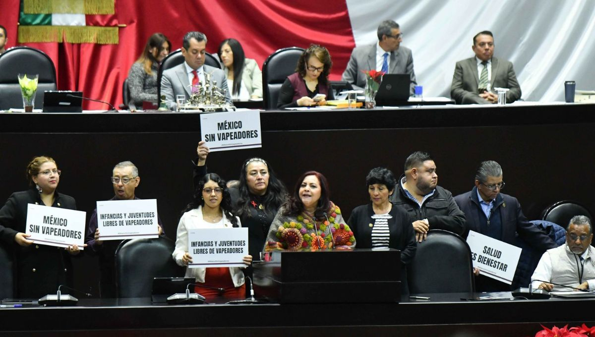 Diputados prohíben vapeadores, cigarrillos electrónicos y uso ilícito de fentanilo