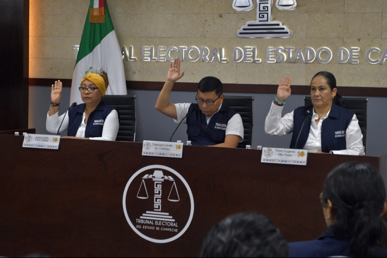 El Tribunal Electoral del Estado de Campeche sobreseyó el juicio para la protección de los Derechos Políticos Electorales