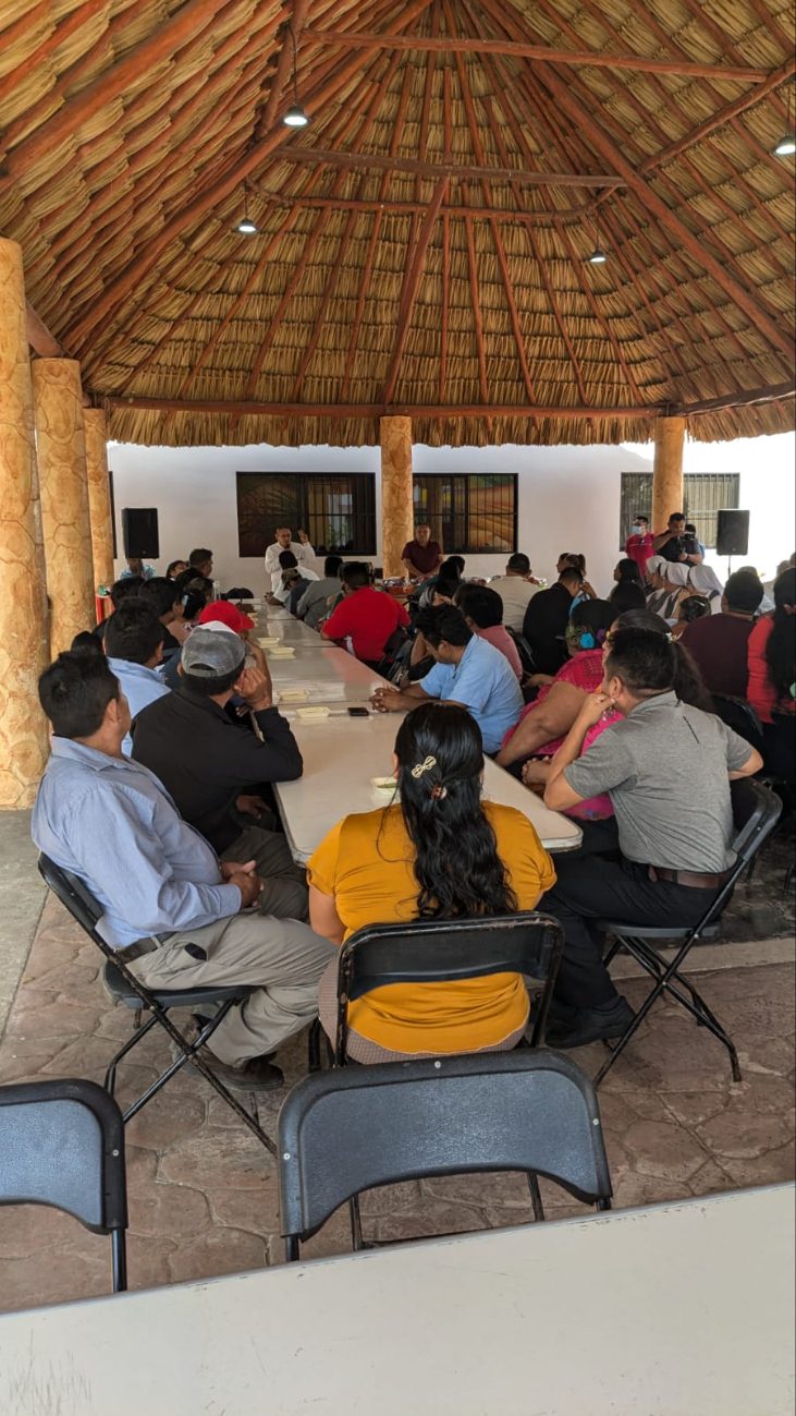 En la reunión también aprovecharon para reunirse y convivir