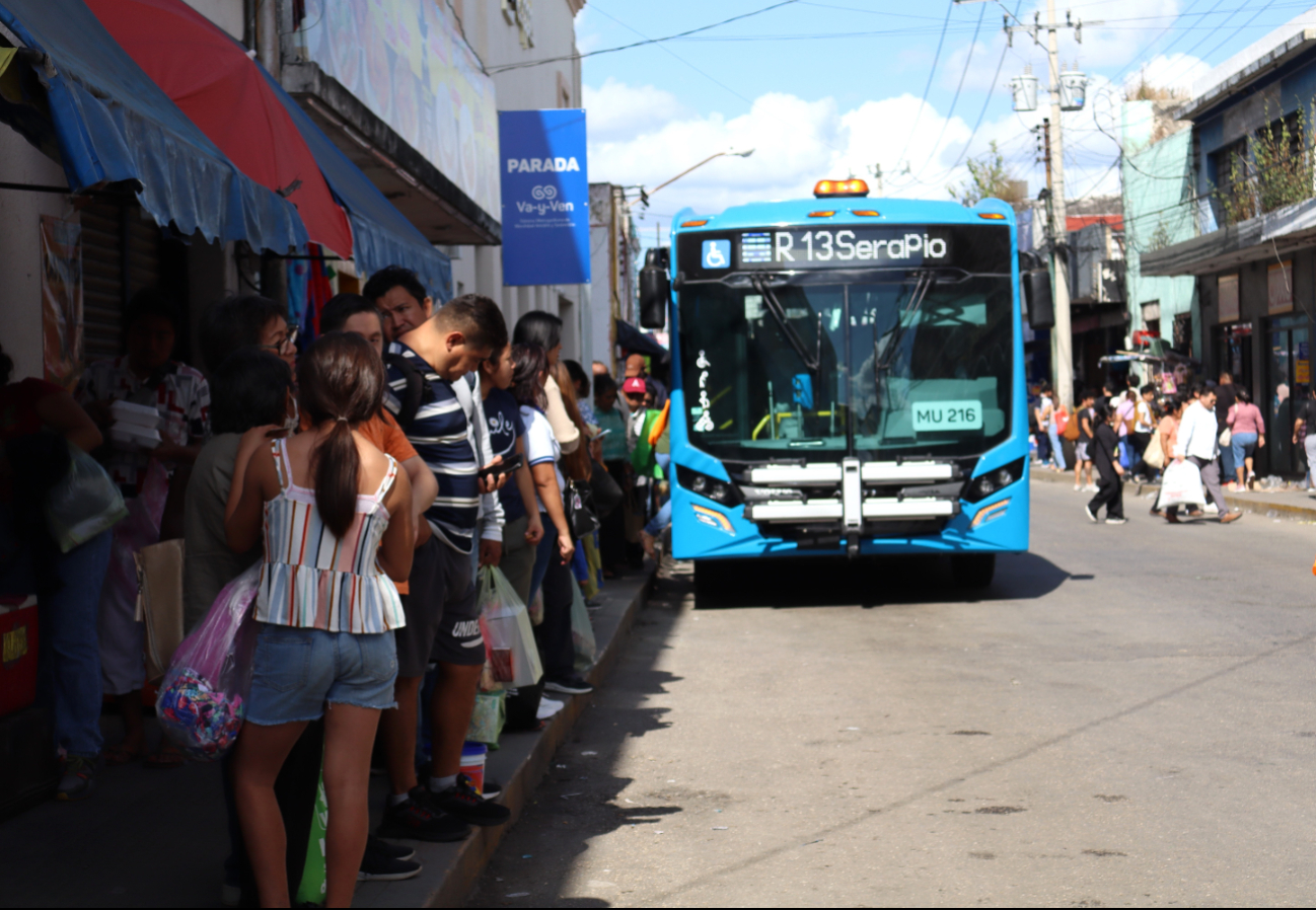 Conoce el horario del transporte público y Va y Ven en Mérida este 31 de diciembre y 1 de enero 