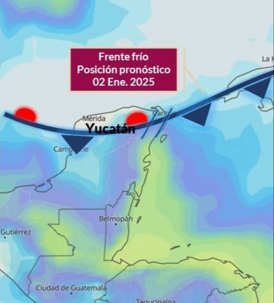 Ante el pronostico para el jueves 2 de enero, piden a los ciudadanos tomar precauciones