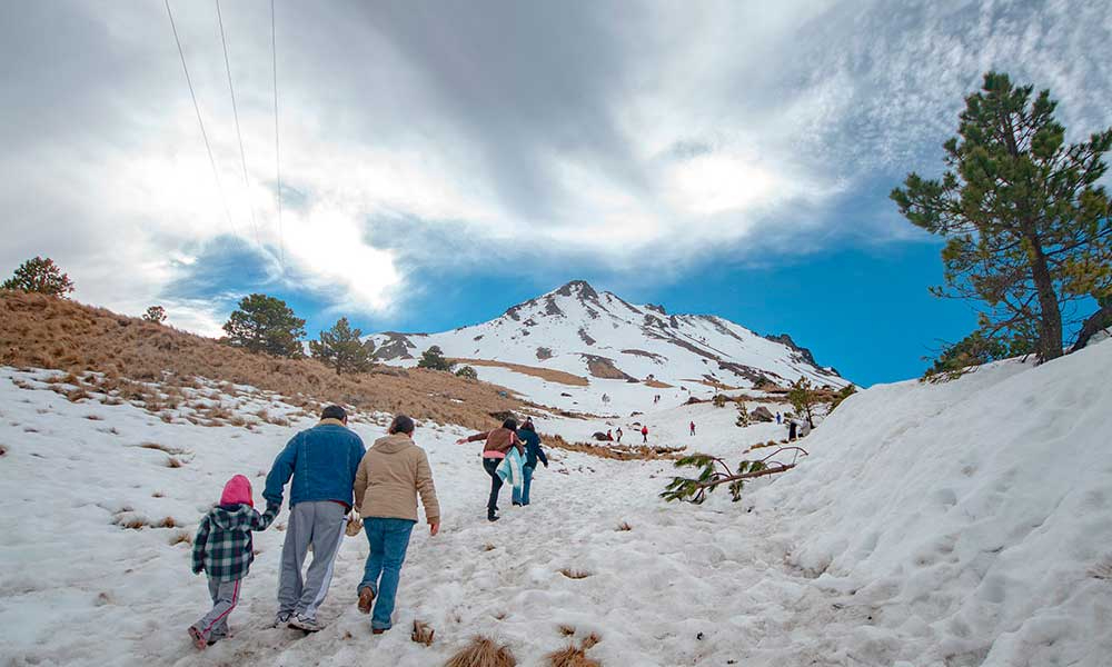 Estados de México donde puedes ver nieve en la temporada decembrina