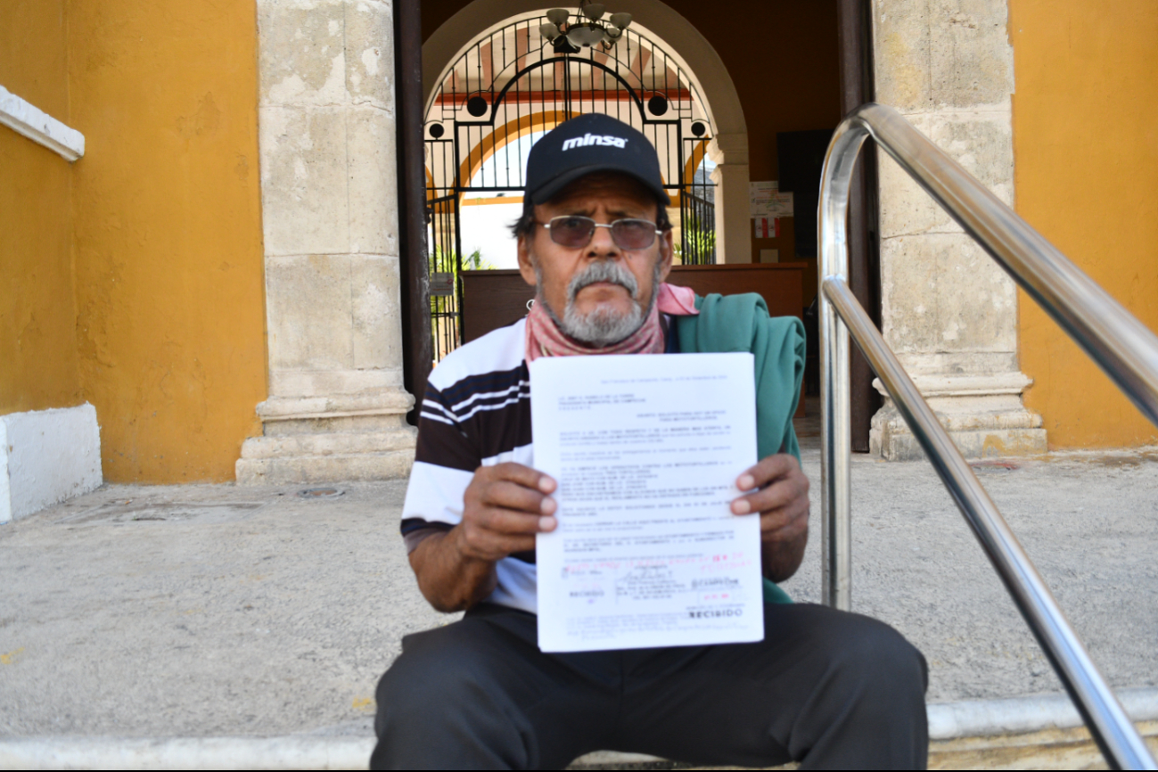 Tortillero amenaza con cerrar calles por falta de respuesta del Ayuntamiento de Campeche