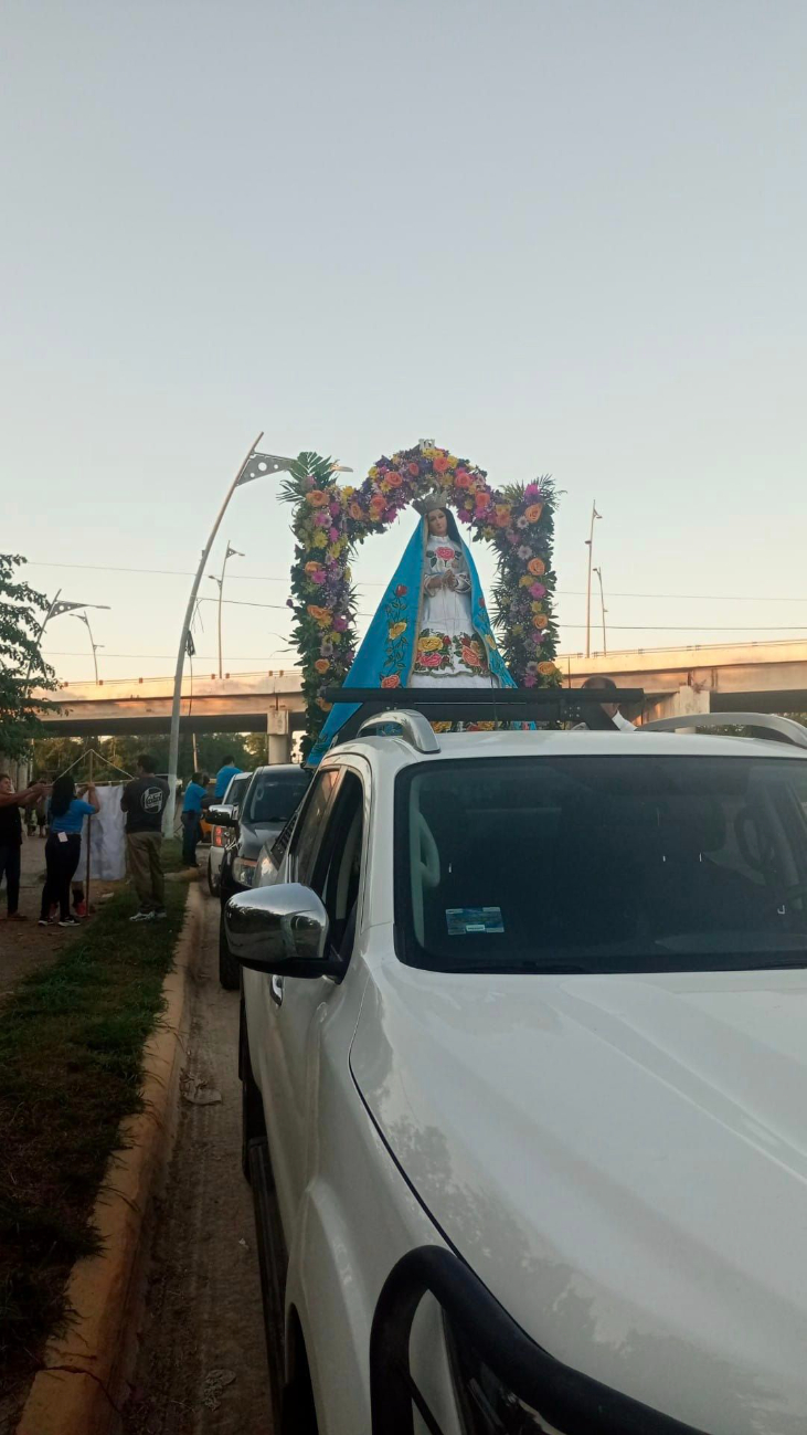 Cierre de calles en Chiná por fiesta patronal de la Virgen de la Inmaculada Concepción