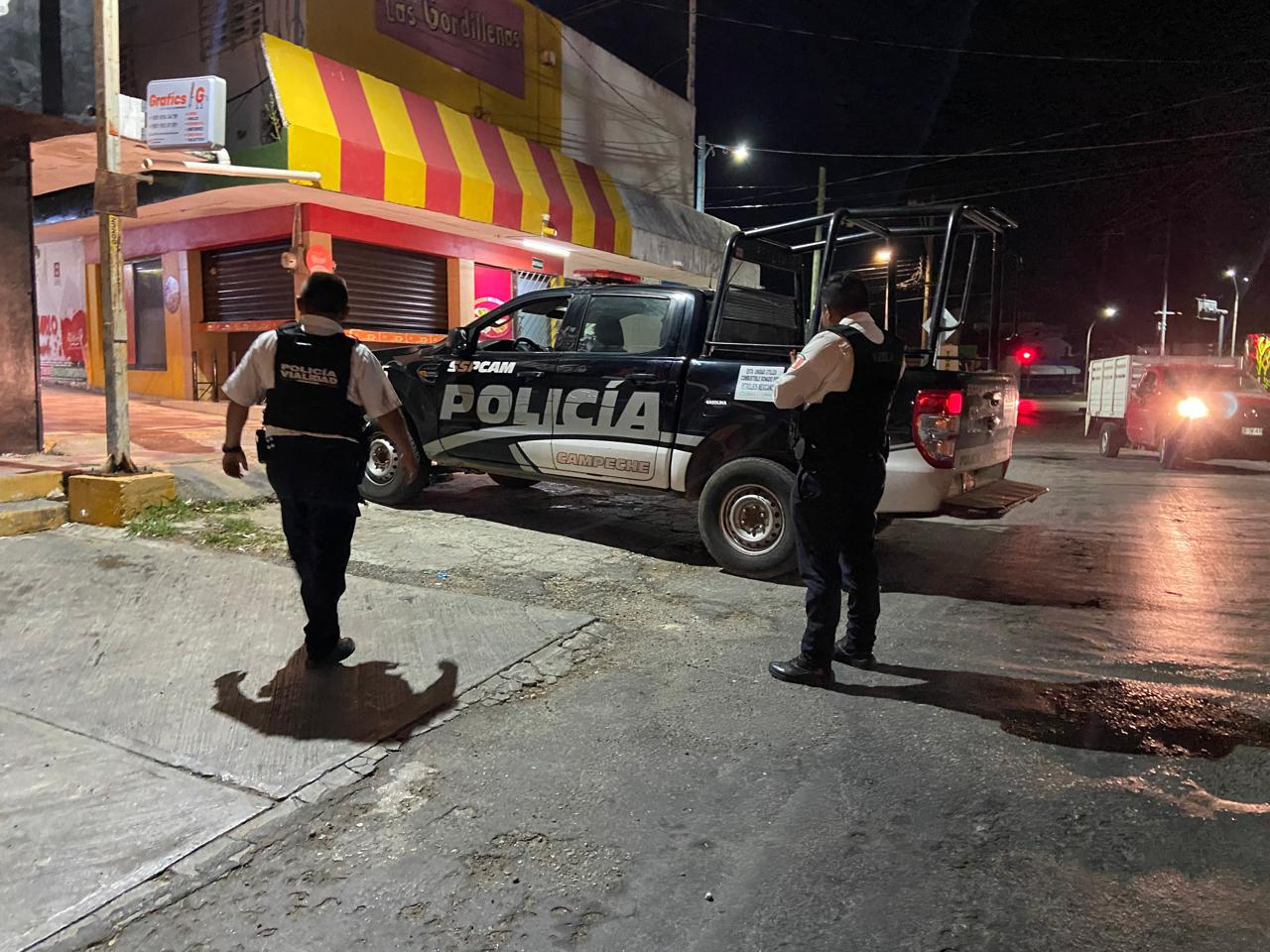  Por golpeador cae en manos de la policía    de Campeche