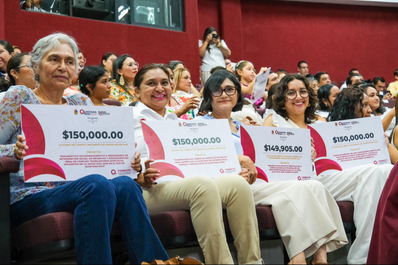 10 proyectos de mujeres en Quintana Roo obtienen apoyo económico.