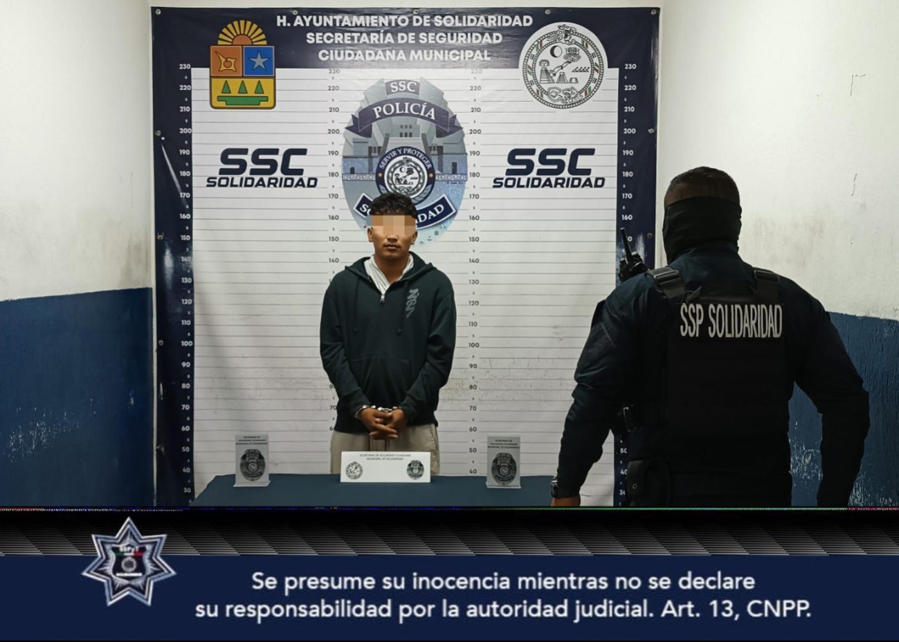 El joven de 20 años quedó a disposición de la FGE