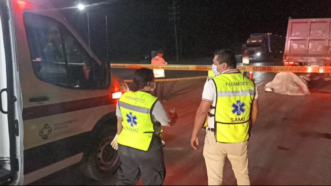 Motociclista pierde la vida en accidente vial en Escárcega / Especial