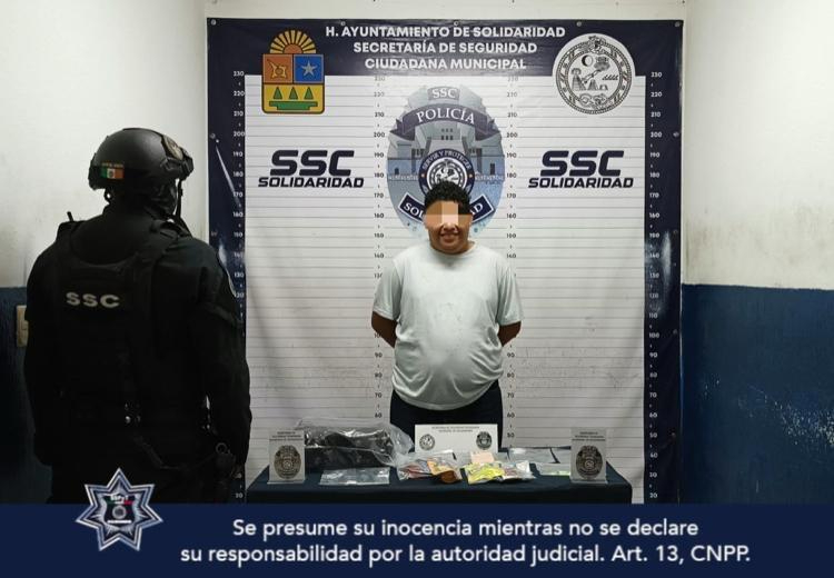 El detenido originario de Quintana Roo fue llevado por las autoridades para su investigación