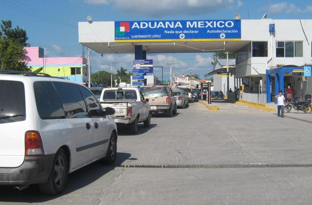 Frontera con Belice cuenta con filtros de seguridad.