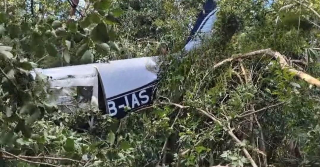 La aeronave cayó cerca del Aeropuerto Internacional de Cozumel