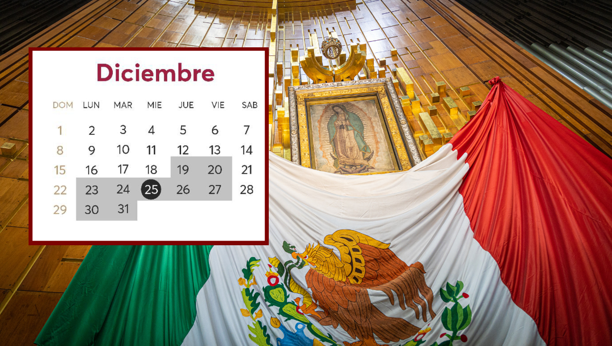 Día de la Virgen de Guadalupe: ¿Suspenderán clases en Campeche?