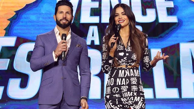 Marisol González y Poncho de Nigris presentan 'Vence a las estrellas' / Televisa