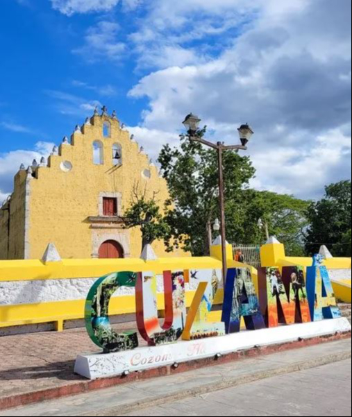 El municipio de Cuzamá pertenece al Estado de Yucatán
