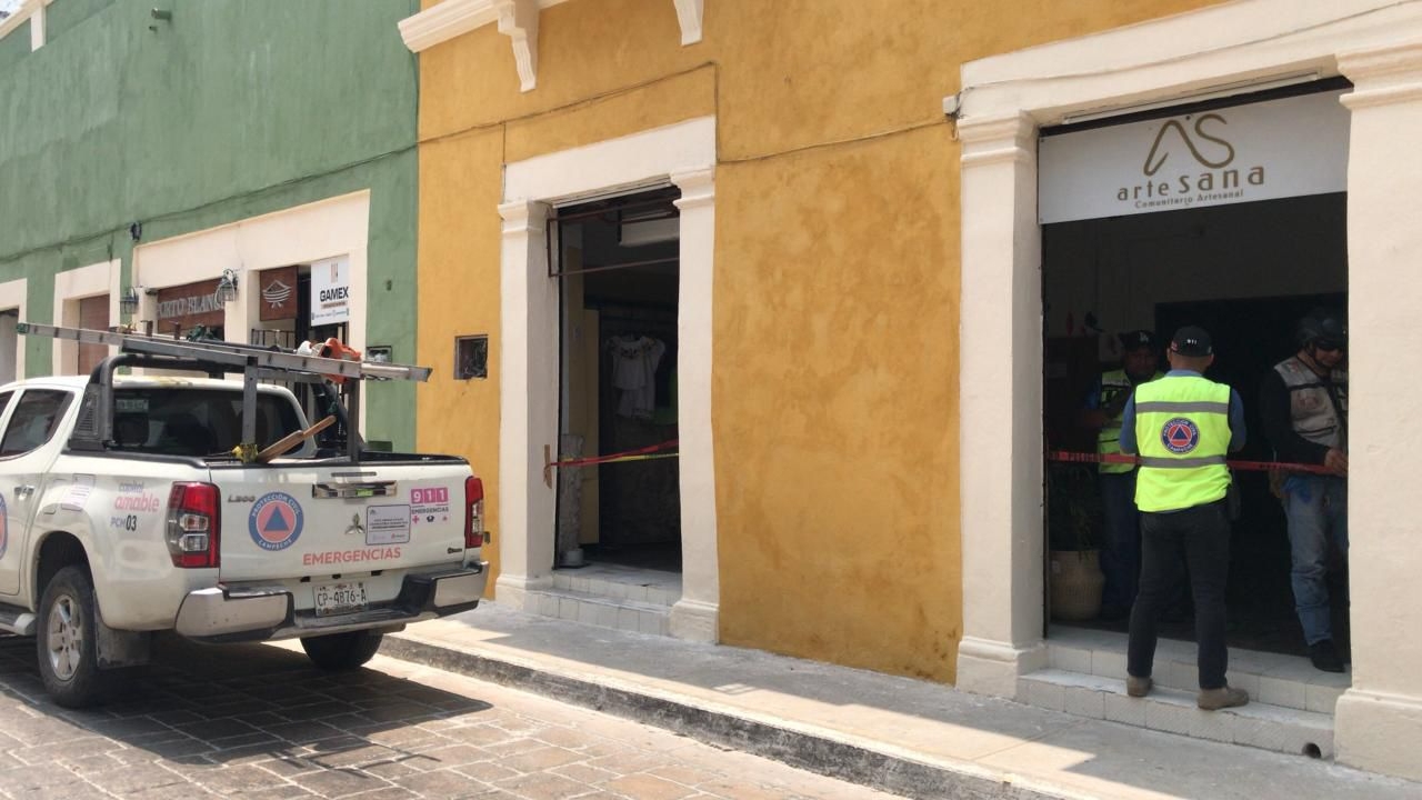 Conato de incendio en tienda de ropa