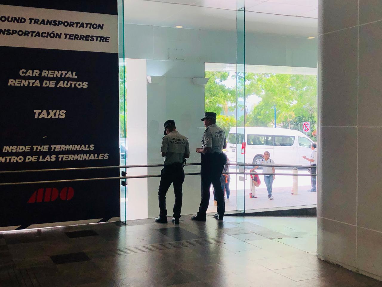 No se ha registrado ningún incidente en la terminal de Cancún