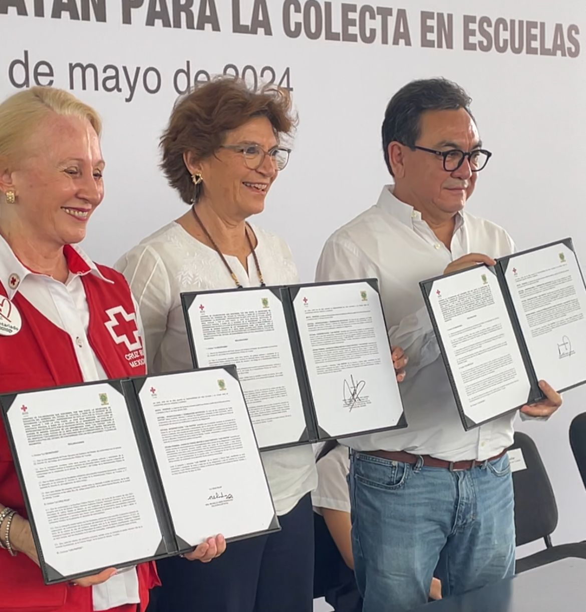 El convenio fue firmado por la Secretaría de Educación y la Cruz Roja