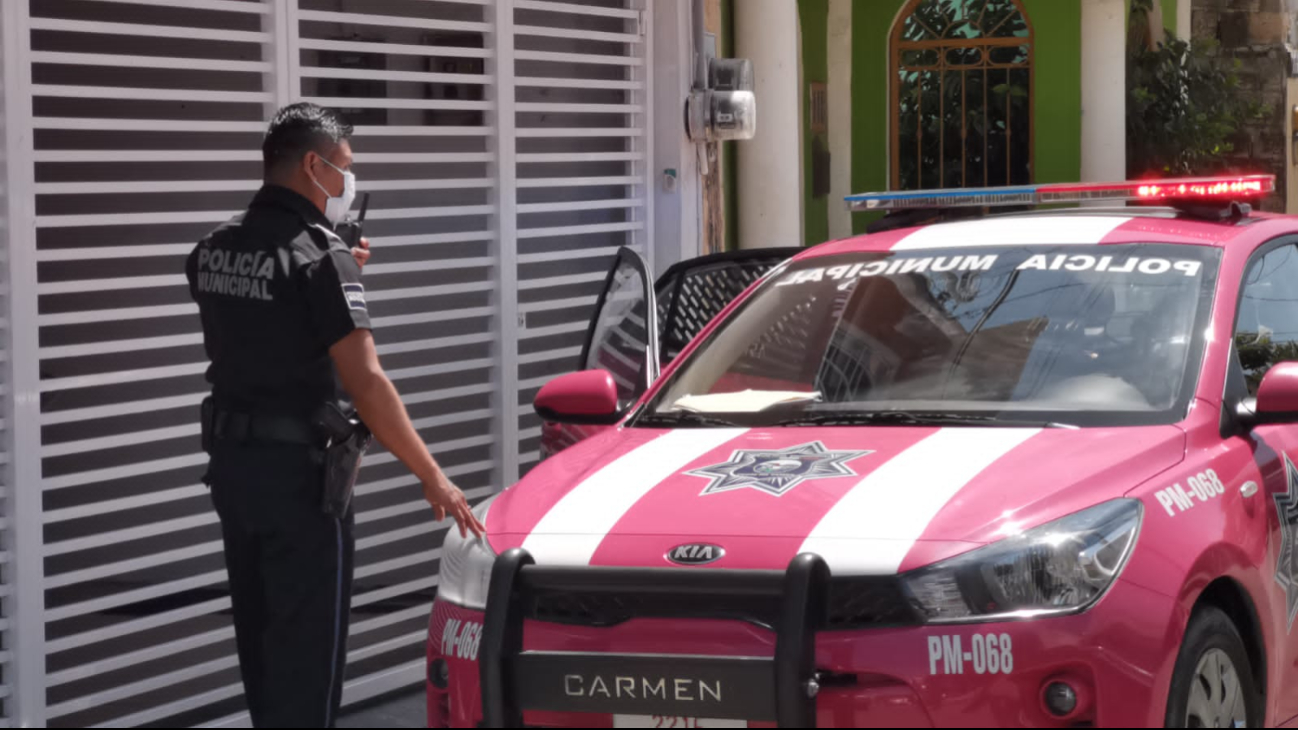 La mujer gritaba por ayuda