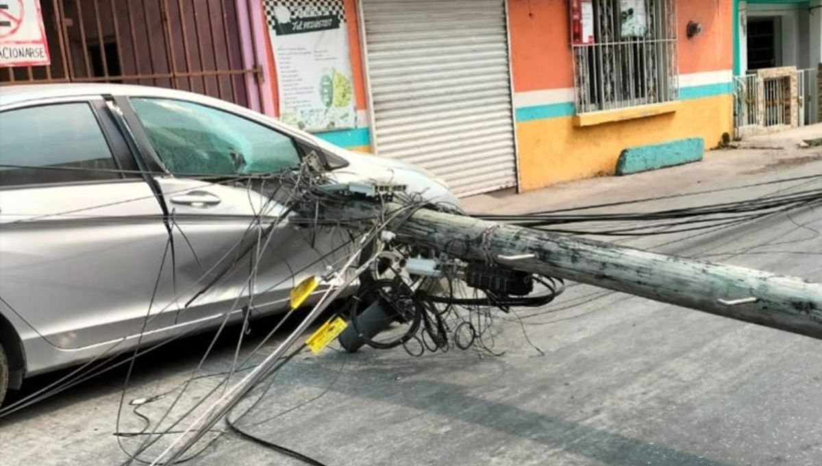 Presidenta de Sabancuy persigue a trailero que causó lesiones y daños materiales en Campeche