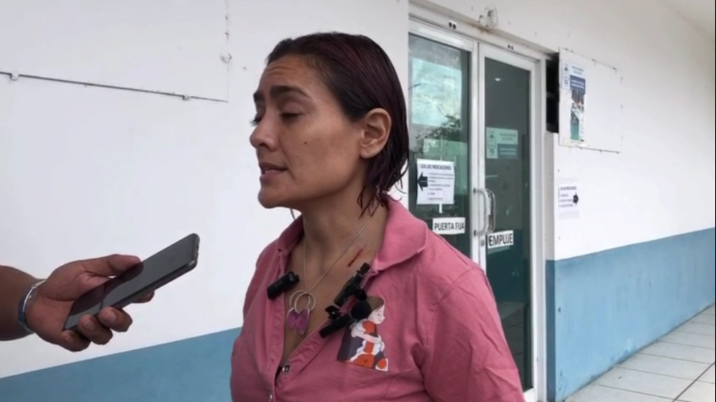 Mariana Rubio comparece ante la FGR de Quintana Roo