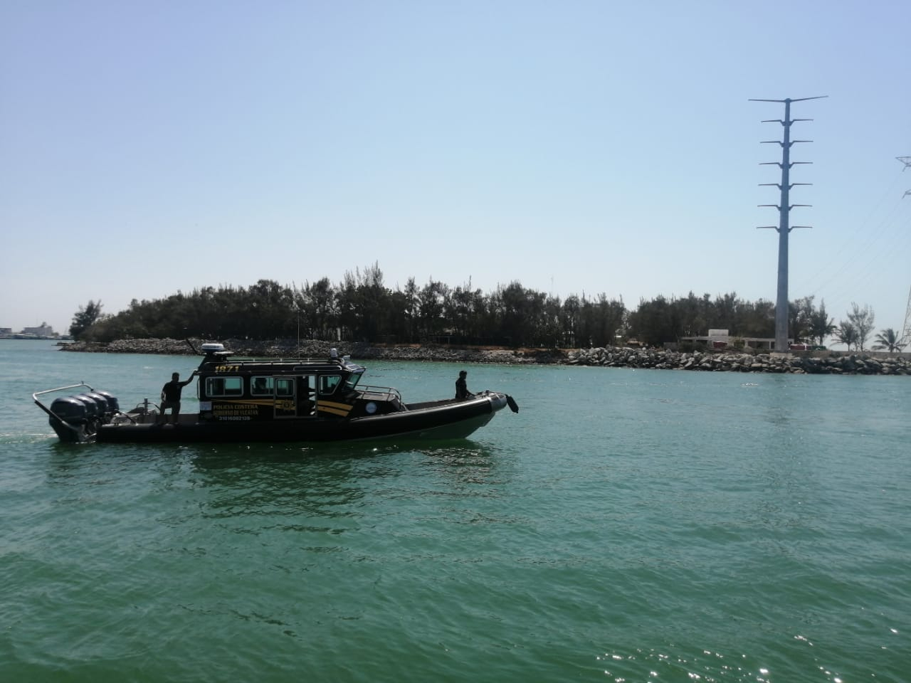 Más pescadores se percataron de los hechos en Progreso