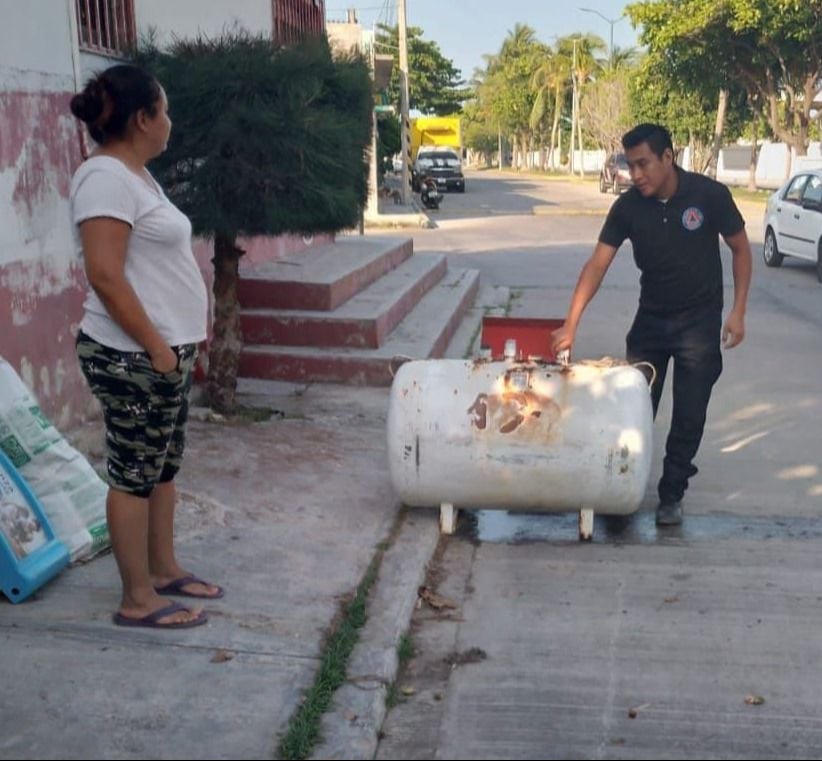 En su mayoría, estos depósitos son viejos y representan un peligro debido a que el gas se expande y ejerce presión en la estructura