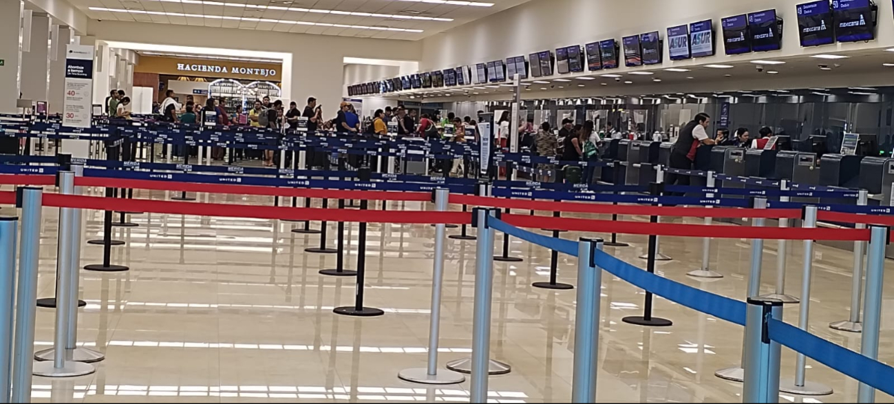 La afluencia de pasajeros se mantiene en el aeropuerto de Mérida