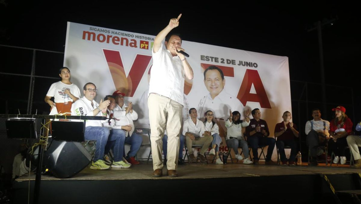 Joaquín Díaz Mena exhorta a la población a votar por el Bienestar en las Elecciones 2024