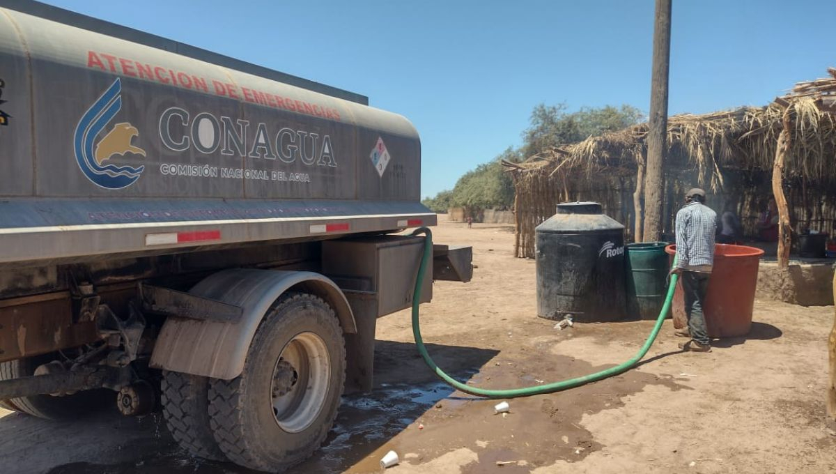 Conagua suministra agua potable en diez entidades de México, a solicitud de autoridades locales