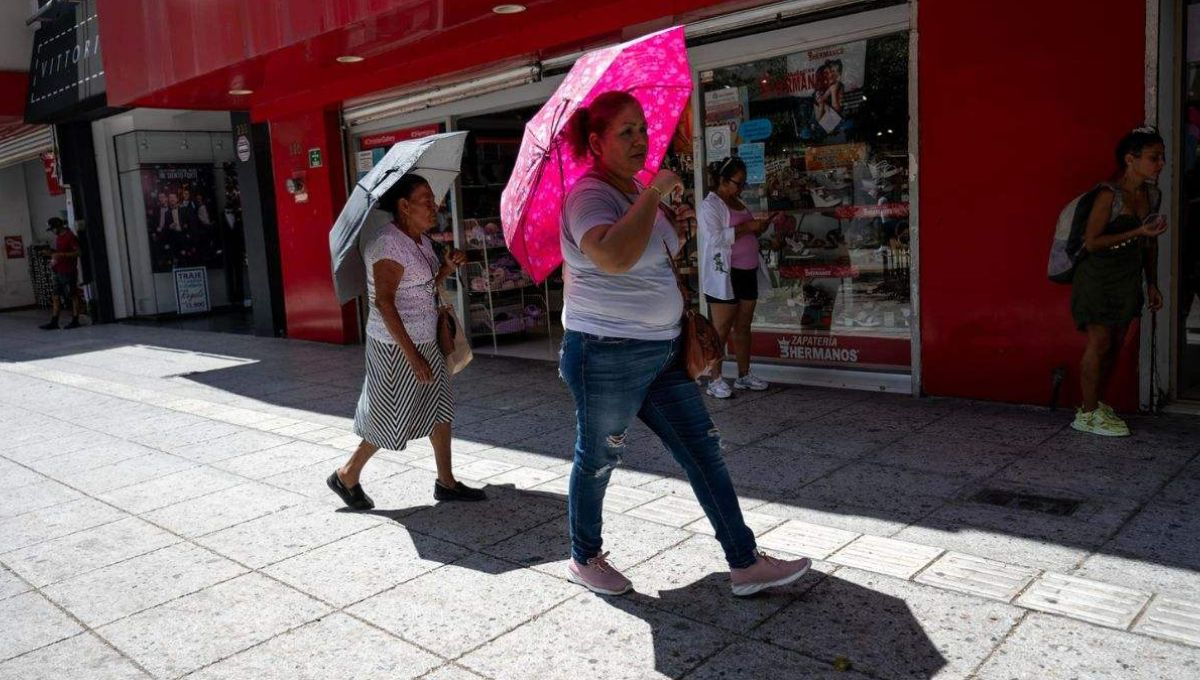 El Servicio Meteorológico Nacional adviuerte que este lunes se registrarán altas temperaturas en diversas entidades del país.