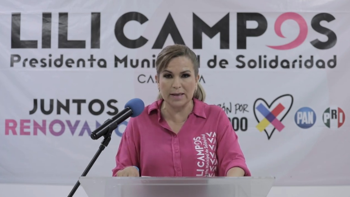 Lili Campos, alcaldesa de Solidaridad