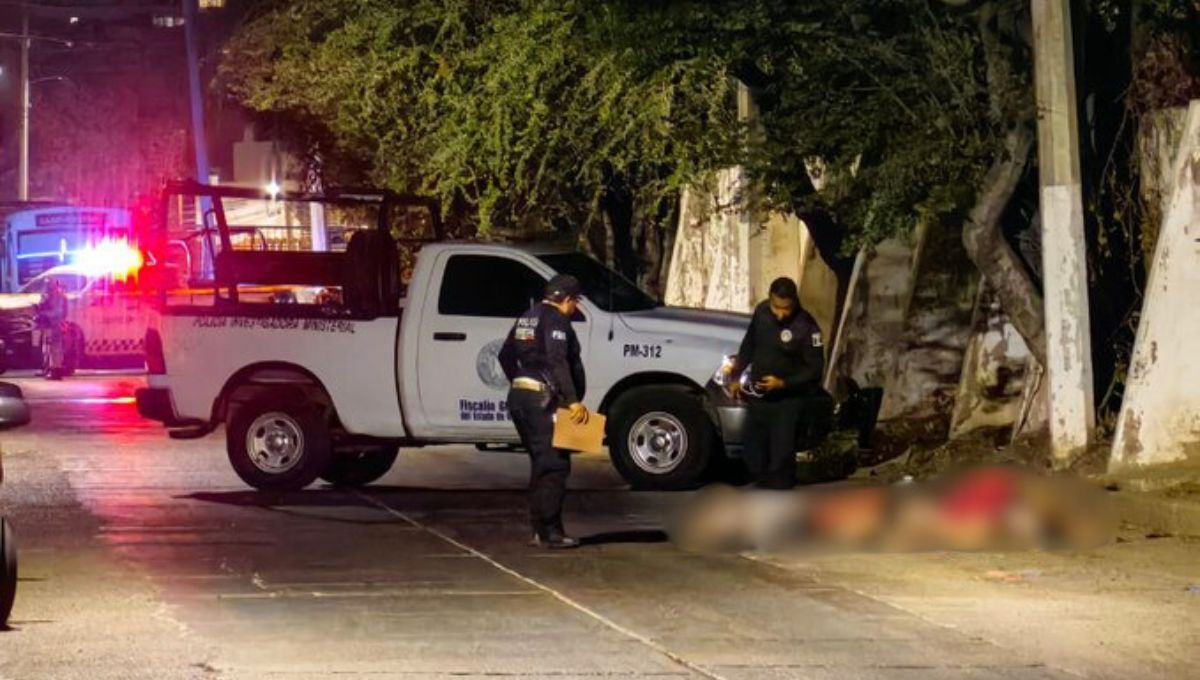 La noche del lunes abandonaron seis cuerpos en calles de Acapulco