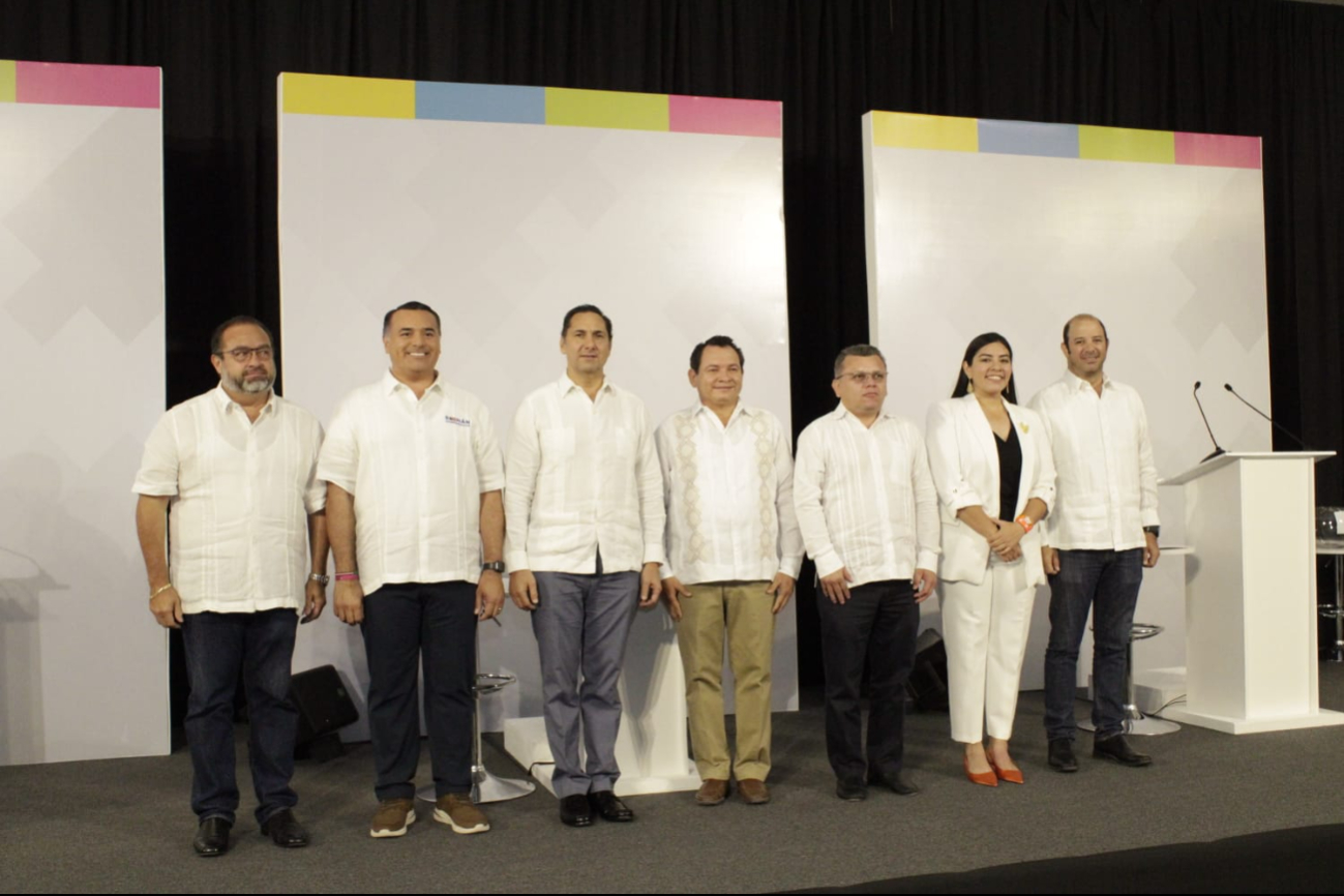 Participantes del Debate Yucatán 2024