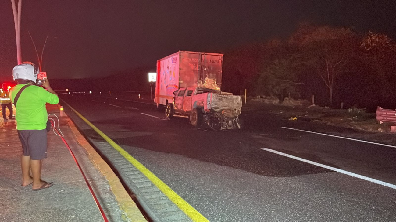 En el accidente una mujer perdió la vida