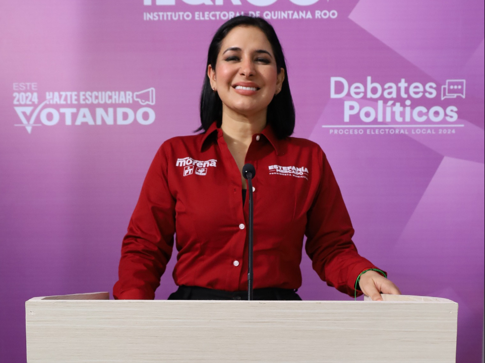 Estefanía Mercado registró mayoría de votos