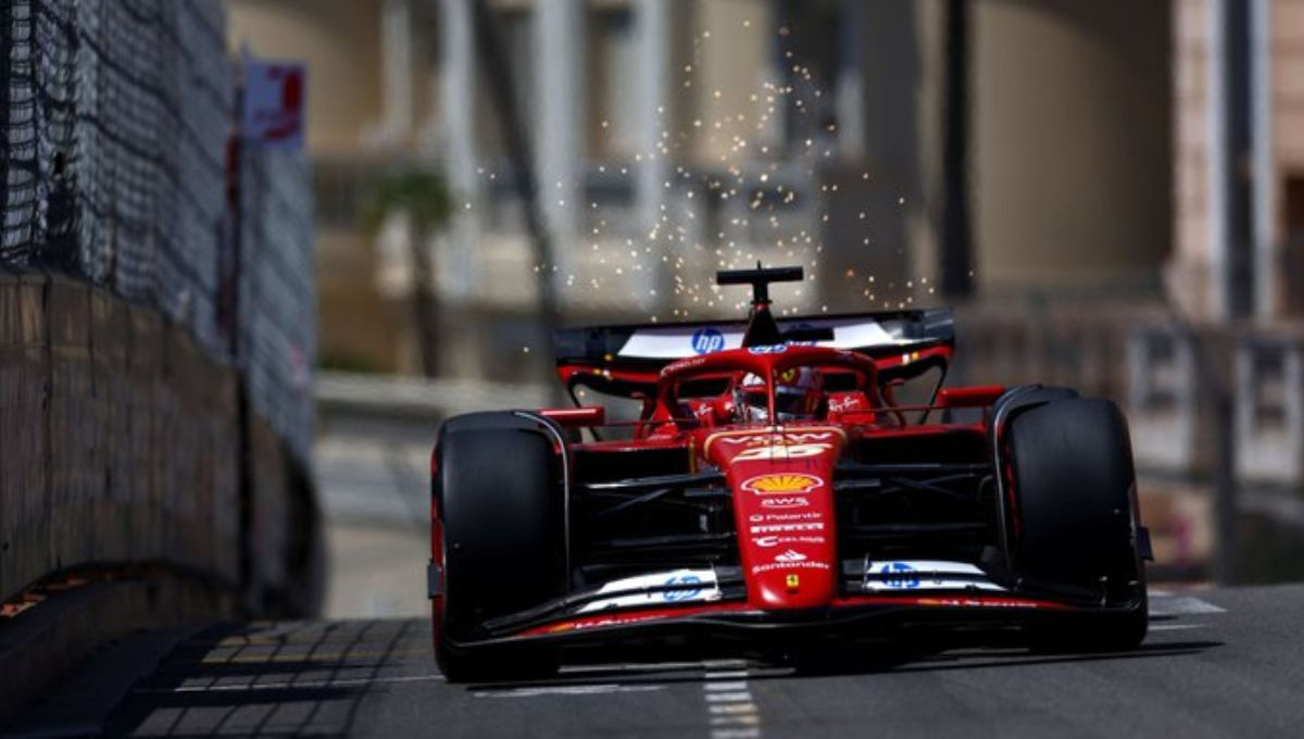 El piloto de Ferrari, Charles Leclerc, partirá desde la Pole Position en el Gran Premio de Mónaco