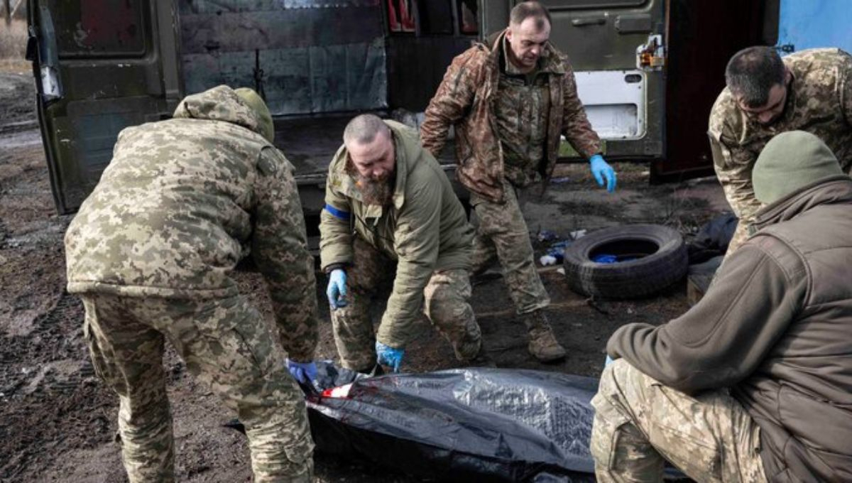 Ucrania estima que Rusia ha perdido más de 500 mil soldados en el conflicto entre ambas naciones